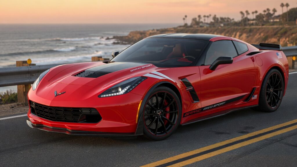 chevrolet corvette grand sport track