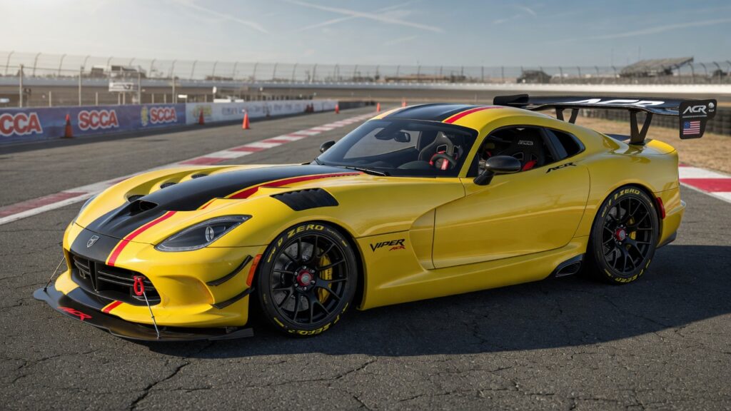 dodge viper acr track